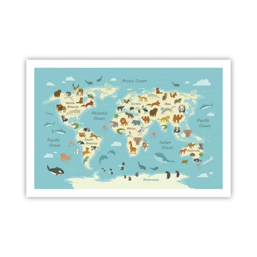 Póster - Buenos vecinos - 91x61 cm