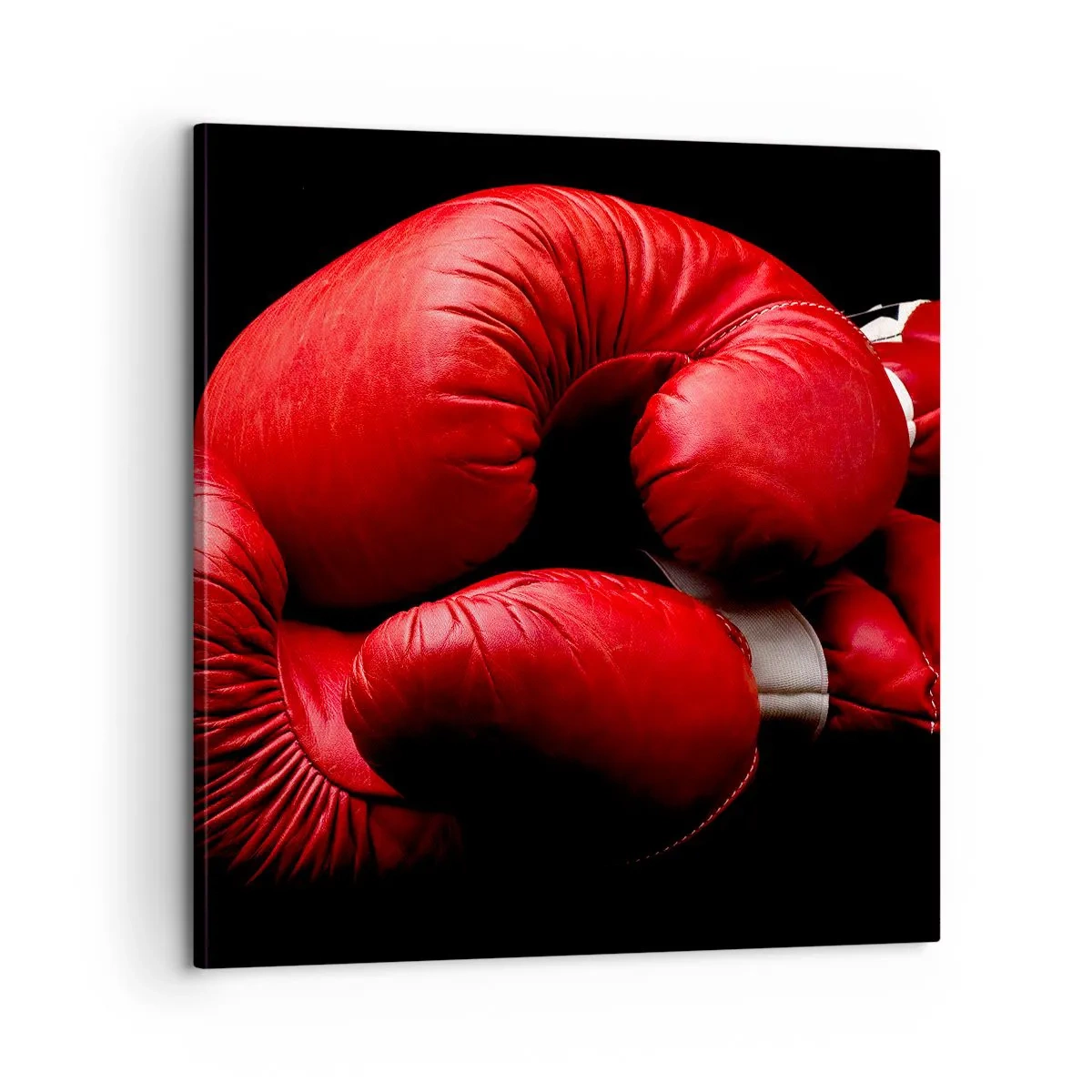 Cuadro sobre lienzo - Impresión de Imagen - La emoción del combate quedó atrás - 60x60 cm