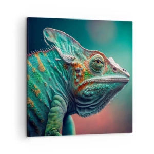 Cuadro sobre lienzo - Impresión de Imagen - ¿Puedes verme? No está bien... - 50x50 cm