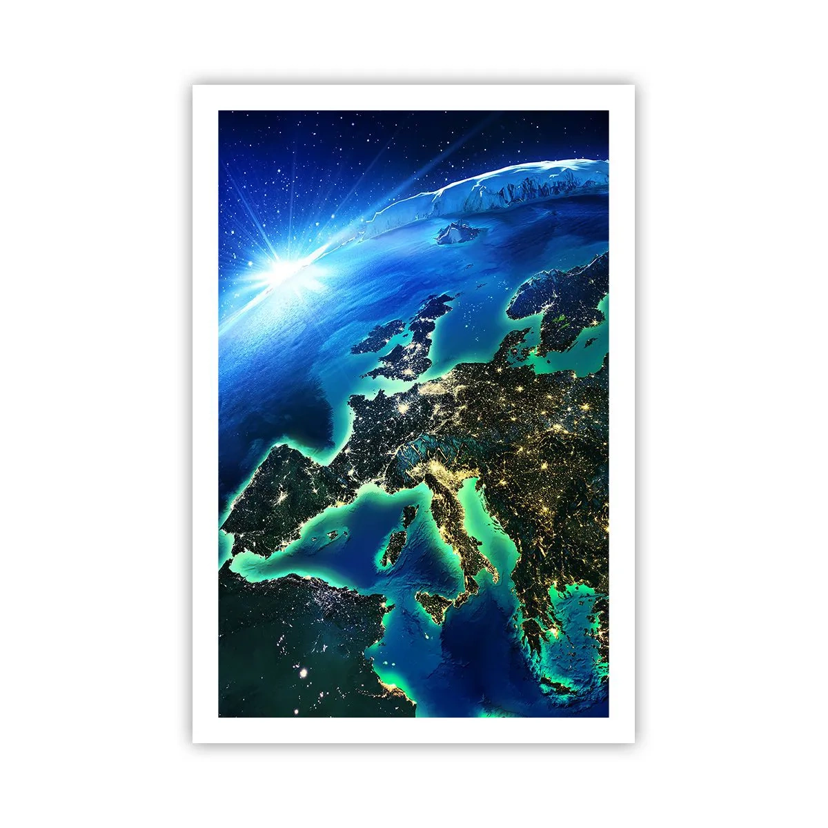 Póster - Una Europa resplandeciente - 61x91 cm