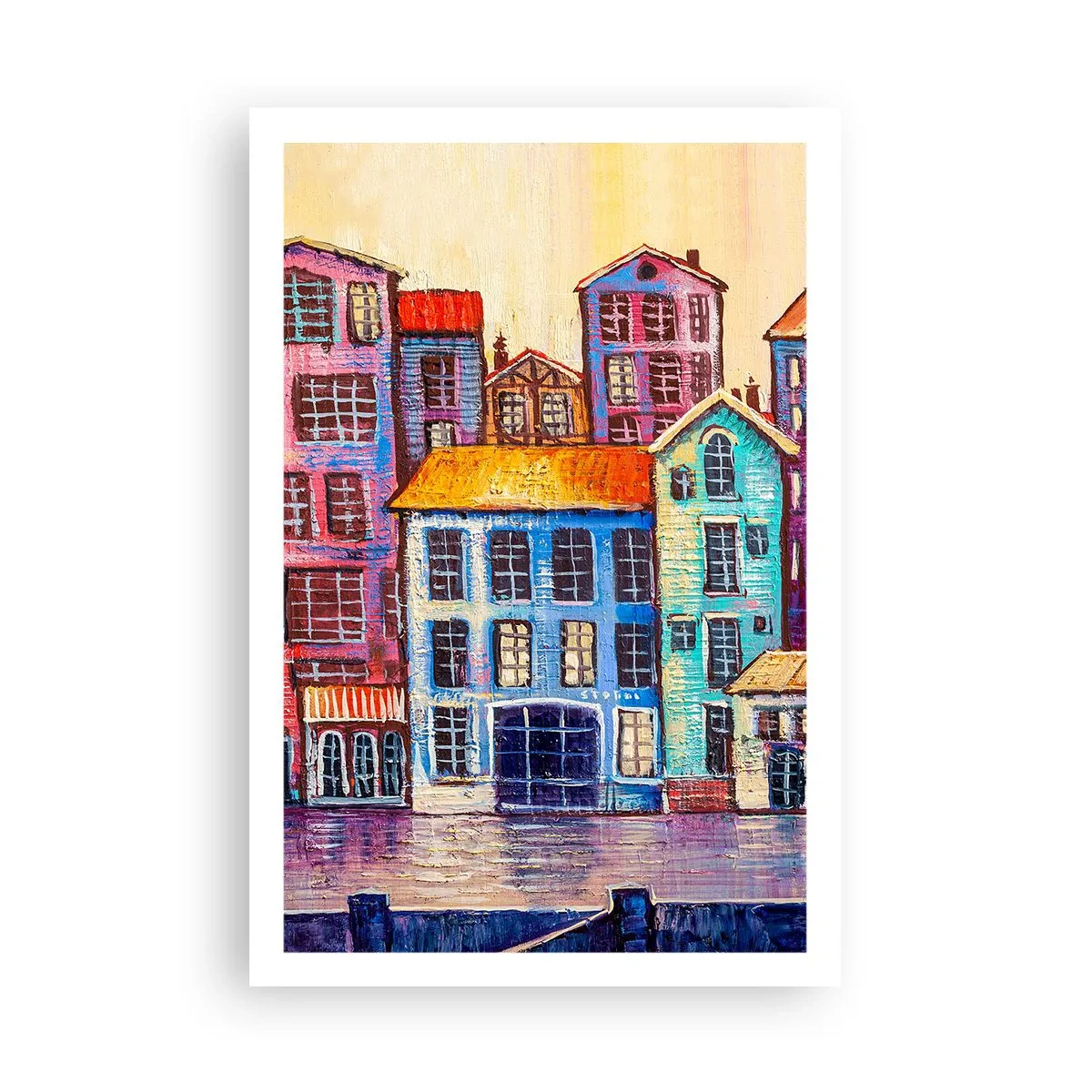 Póster - Una ciudad como un cuento de hadas - 61x91 cm