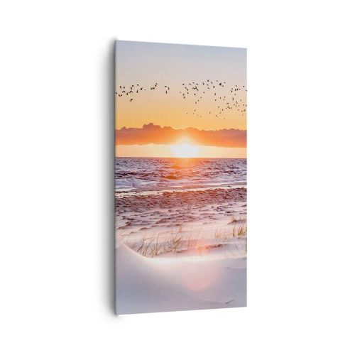 Cuadro sobre lienzo - Impresión de Imagen - Paisaje horizontal - 65x120 cm