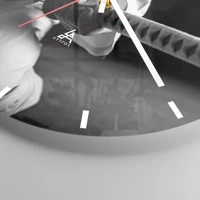 Esfera sin numeración, con rayas