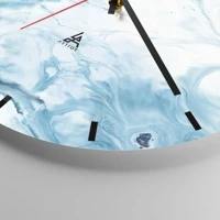 Esfera sin numeración, con rayas