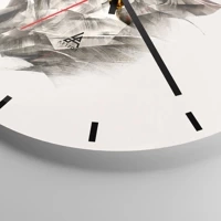 Esfera sin numeración, con rayas