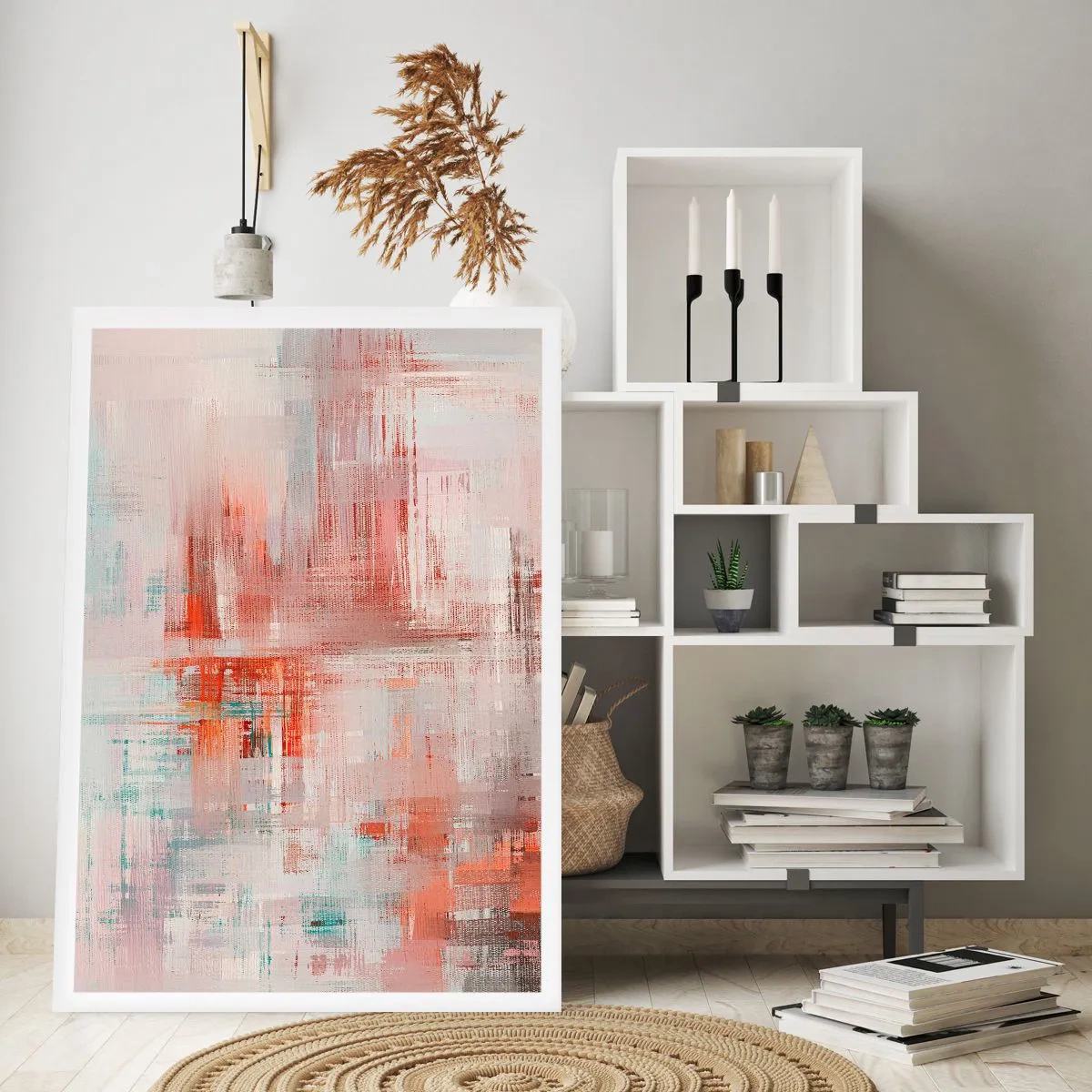 Póster - Niebla rosa - 61x91 cm