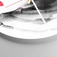 Esfera sin numeración, con rayas