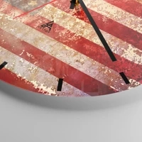 Esfera sin numeración, con rayas