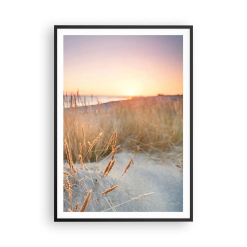Póster en marco negro - Dulce nana del Báltico - 70x100 cm
