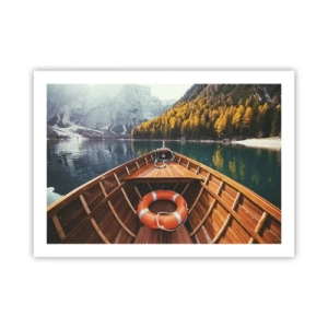 Póster - Viaje a la montaña - 70x50 cm