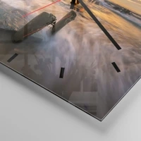 Esfera sin numeración, con rayas