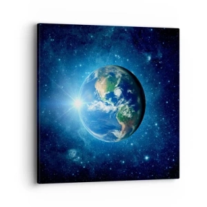 Cuadro sobre lienzo - Impresión de Imagen - Estamos en el cielo - 40x40 cm