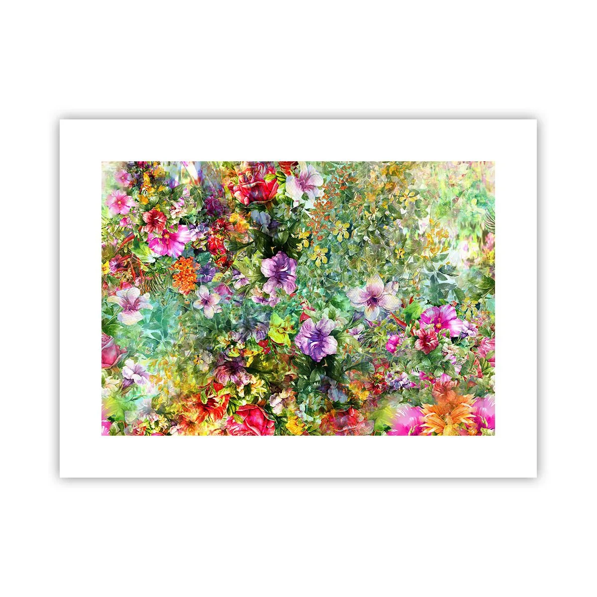 Póster - En flores a la perdición - 40x30 cm