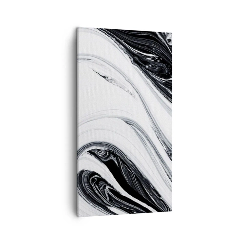 Cuadro sobre lienzo - Impresión de Imagen - Combinando opuestos - 45x80 cm