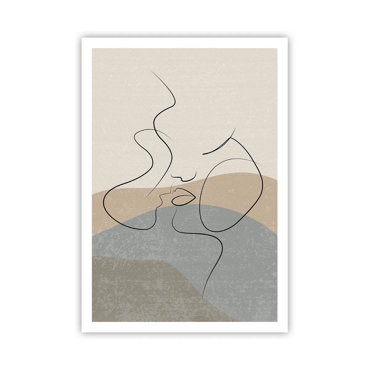 Póster - Como una pincelada - 70x100 cm