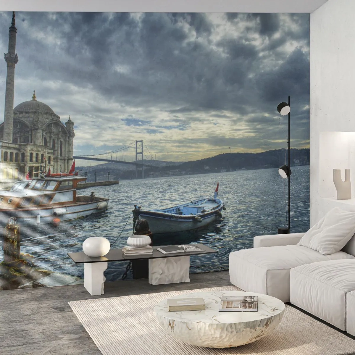 Fotomural Premium Canvas - En el límite del mundo - Ciudad, Estanbul, Turquía - 250x175 cm