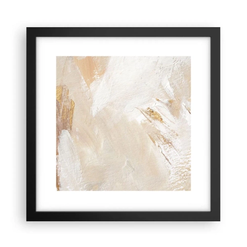 Póster en marco negro - Composición en pastel - 30x30 cm