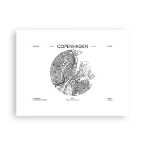 Póster - Anatomía de Copenhague - 40x30 cm