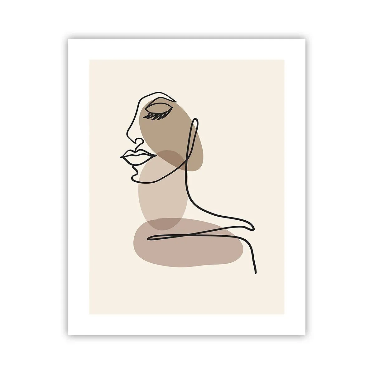 Póster - Escucharse a sí misma - 40x50 cm