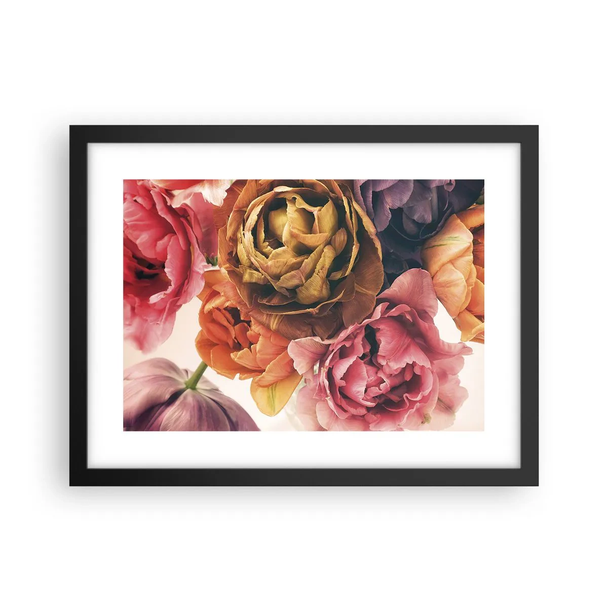 Póster en marco negro - Celebración de la vida - 40x30 cm