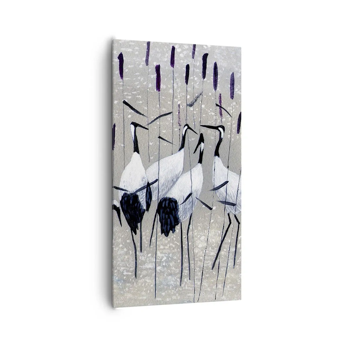Cuadro sobre lienzo - Impresión de Imagen - Entre los suyos - 65x120 cm