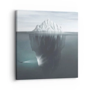 Cuadro sobre lienzo - Impresión de Imagen - Misterio submarino - 30x30 cm
