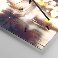 Esfera sin numeración, con rayas