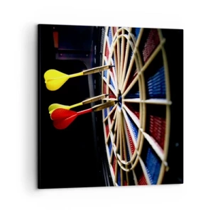 Cuadro sobre lienzo - Impresión de Imagen - En el blanco - 60x60 cm