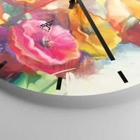 Esfera sin numeración, con rayas