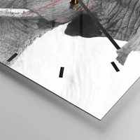 Esfera sin numeración, con rayas