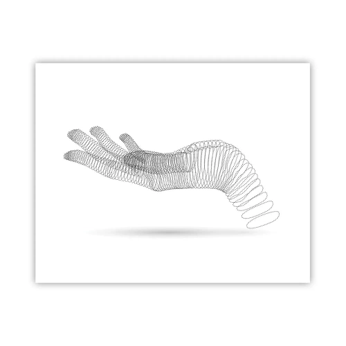 Póster - Mano elástica - 50x40 cm