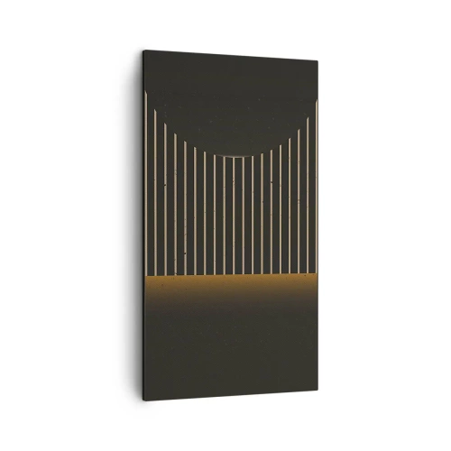 Cuadro sobre lienzo - Impresión de Imagen - Explorar la oscuridad - 45x80 cm