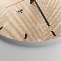 Esfera sin numeración, con rayas