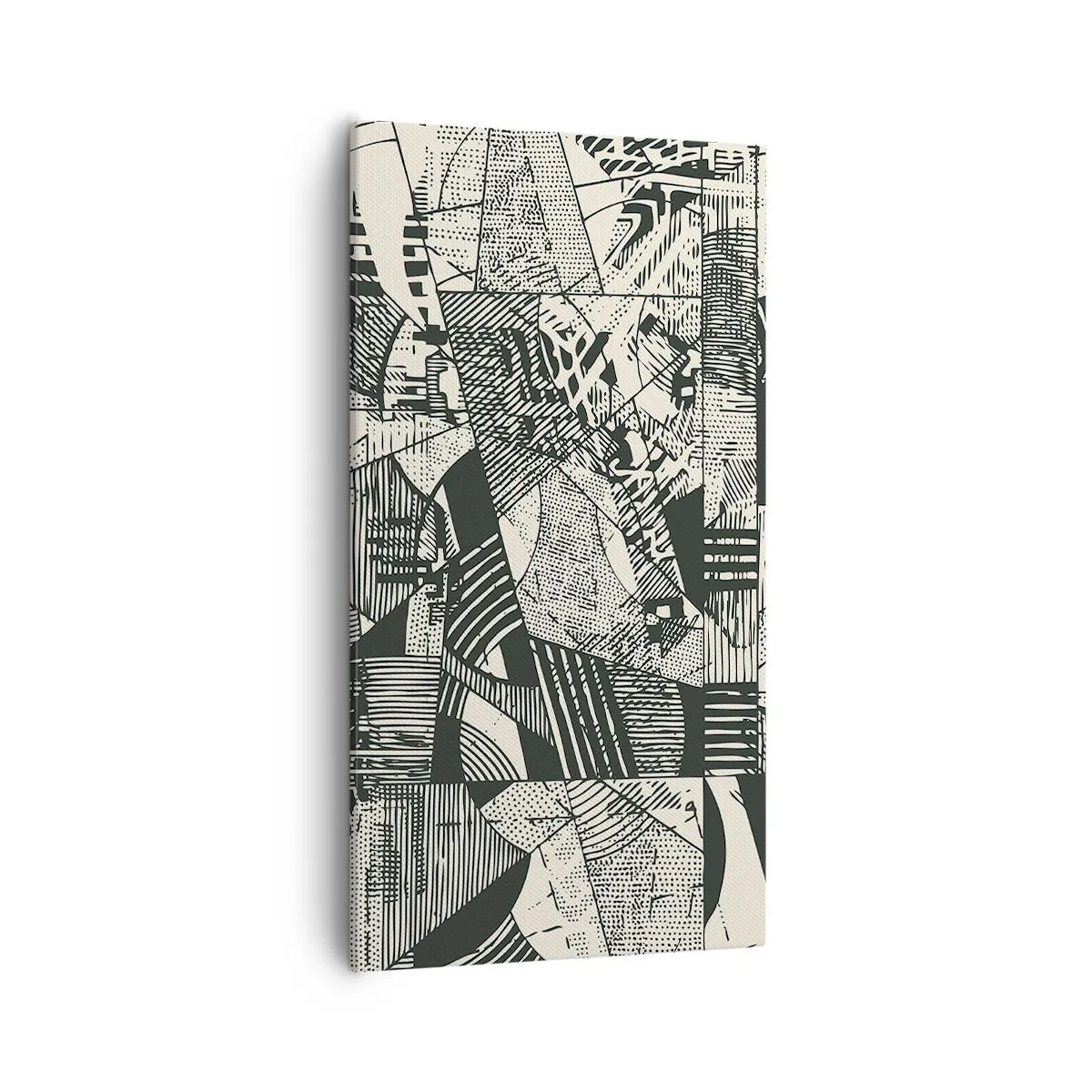 Cuadro sobre lienzo - Impresión de Imagen - La dinámica del presente - 55x100 cm