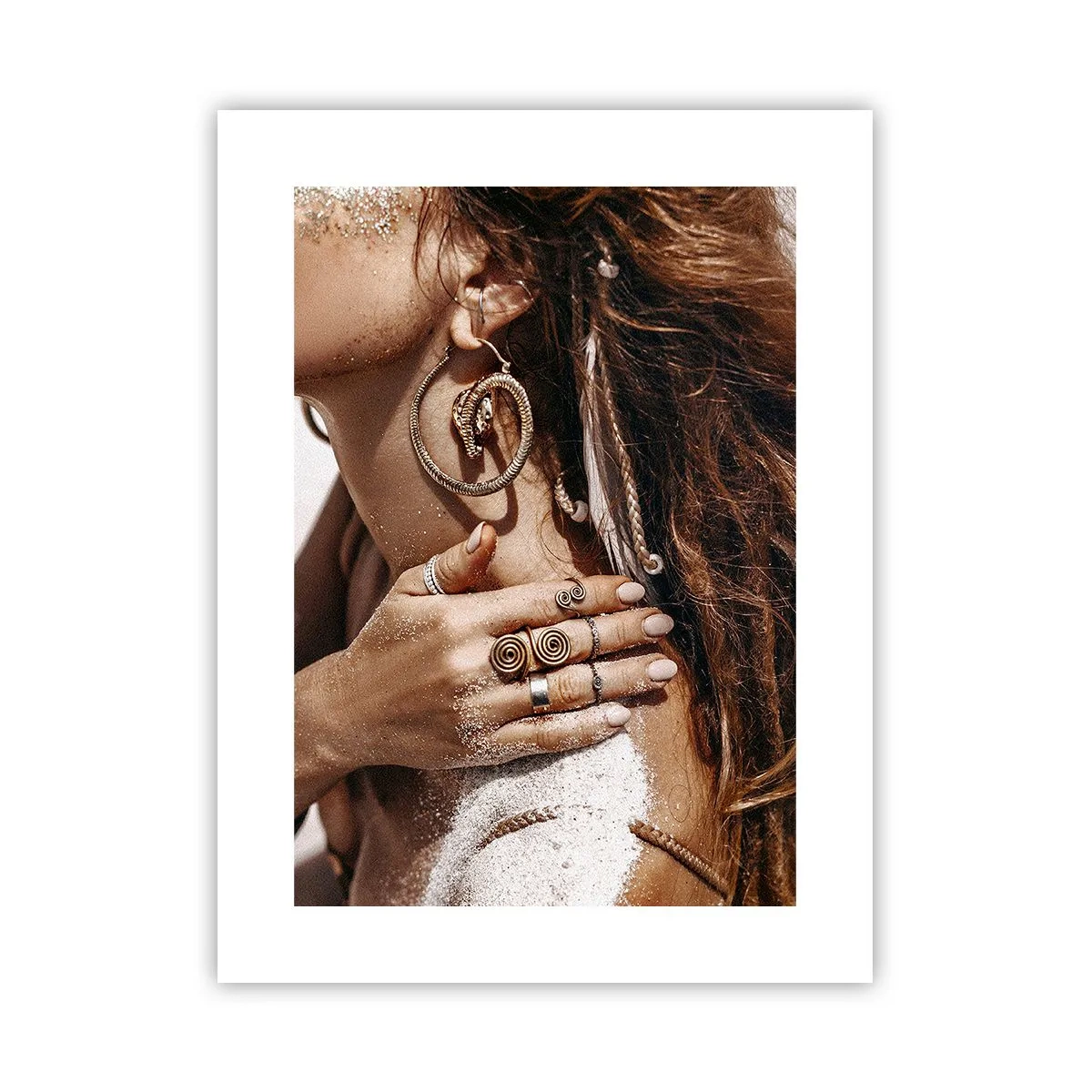 Póster - Reina de la playa salvaje - 30x40 cm