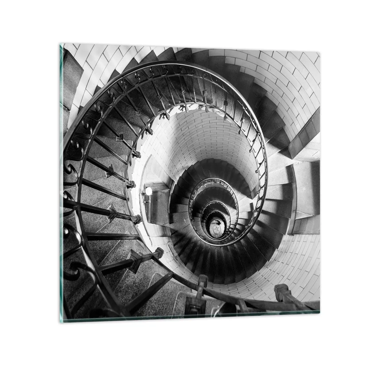 Cuadro sobre vidrio - Impresiones sobre Vidrio - Cada vez más alto - 60x60 cm