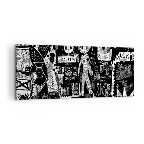 Cuadro sobre lienzo - Impresión de Imagen - La juventud espiritual de la ley y la alegría - 100x40 cm