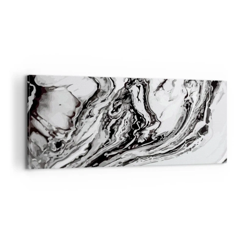 Cuadro sobre lienzo - Impresión de Imagen - Al principio existía el caos - 100x40 cm