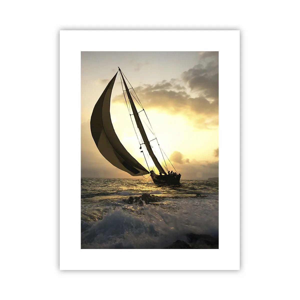 Póster - En contra y a favor del viento - 30x40 cm