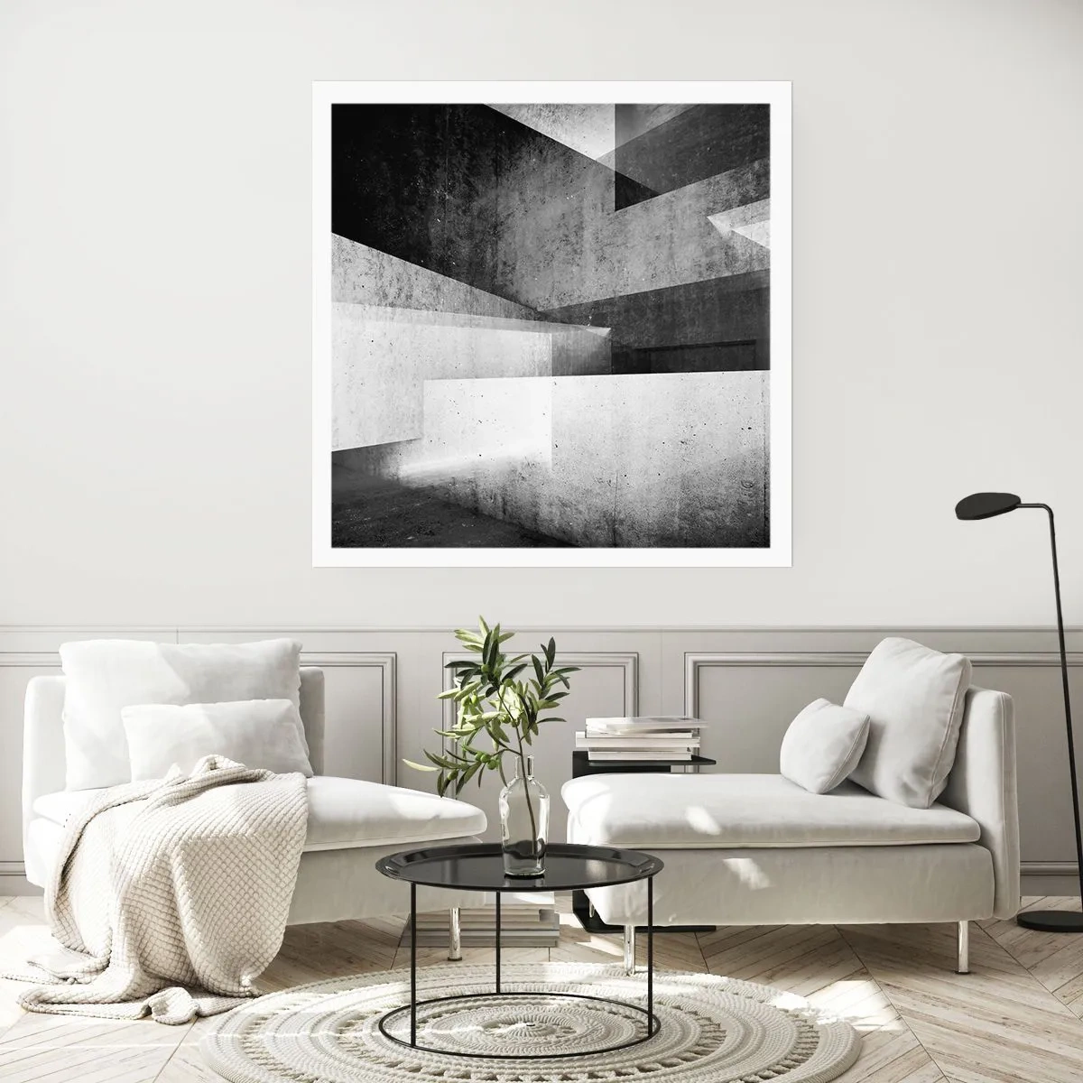 Póster - La estructura del espacio - 30x30 cm
