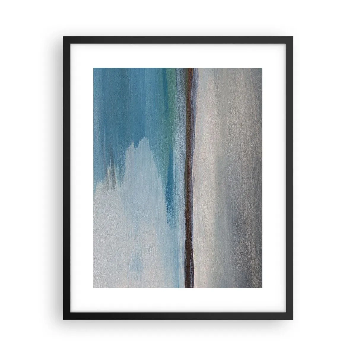 Póster en marco negro - Paisaje horizontal - 40x50 cm