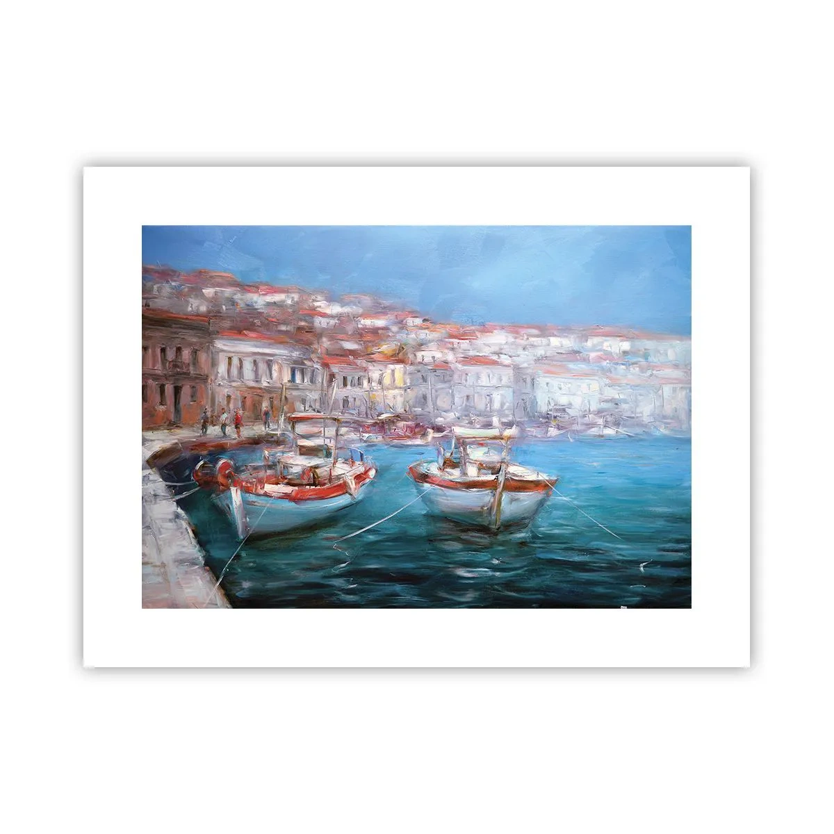Póster - Bahía italiana - 40x30 cm