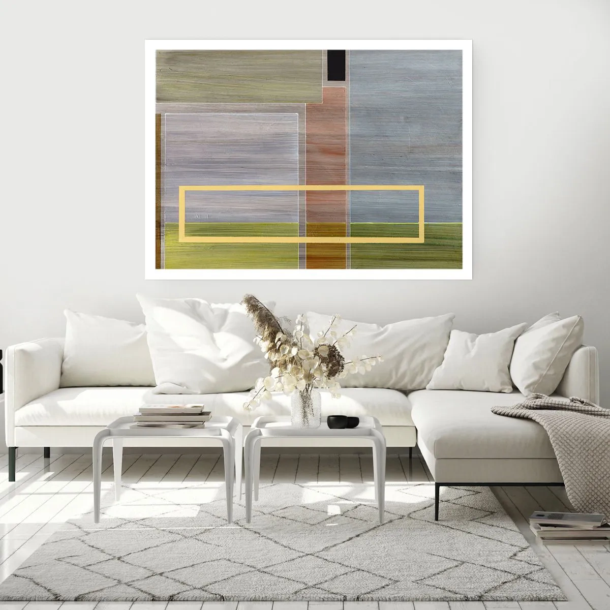 Póster - Recto y tranquilo - 91x61 cm