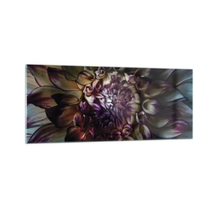 Cuadro sobre vidrio - Impresiones sobre Vidrio - El florecimiento de la hermosura - 100x40 cm