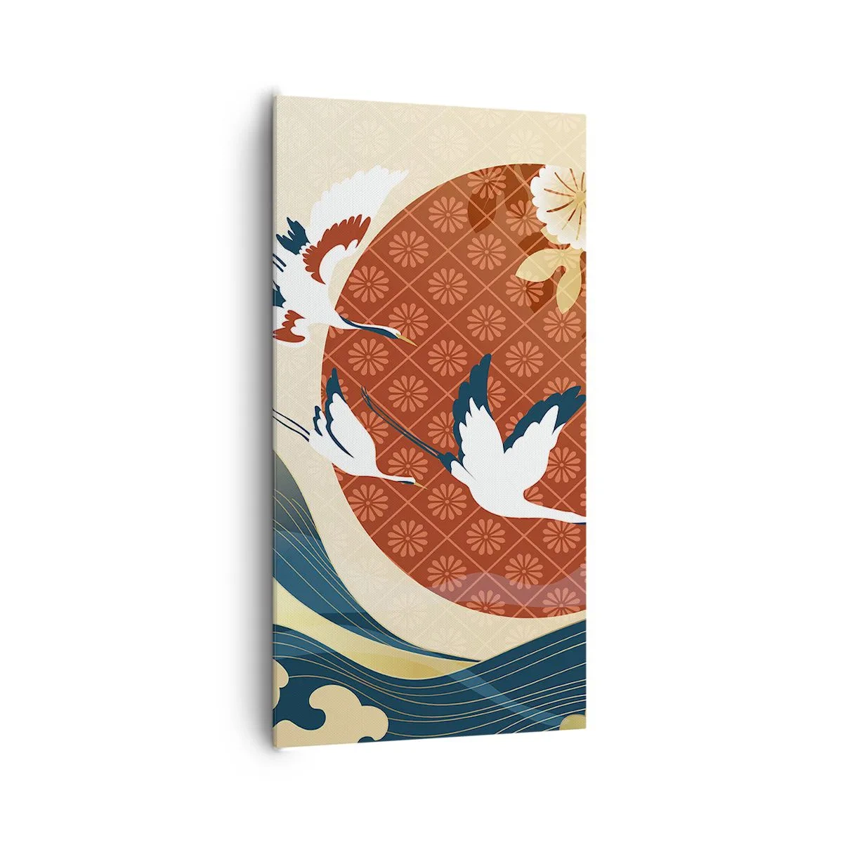 Cuadro sobre lienzo - Impresión de Imagen - Un cuento de hadas japonés - 65x120 cm