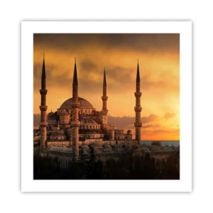 Póster - Dios es grande - 50x50 cm