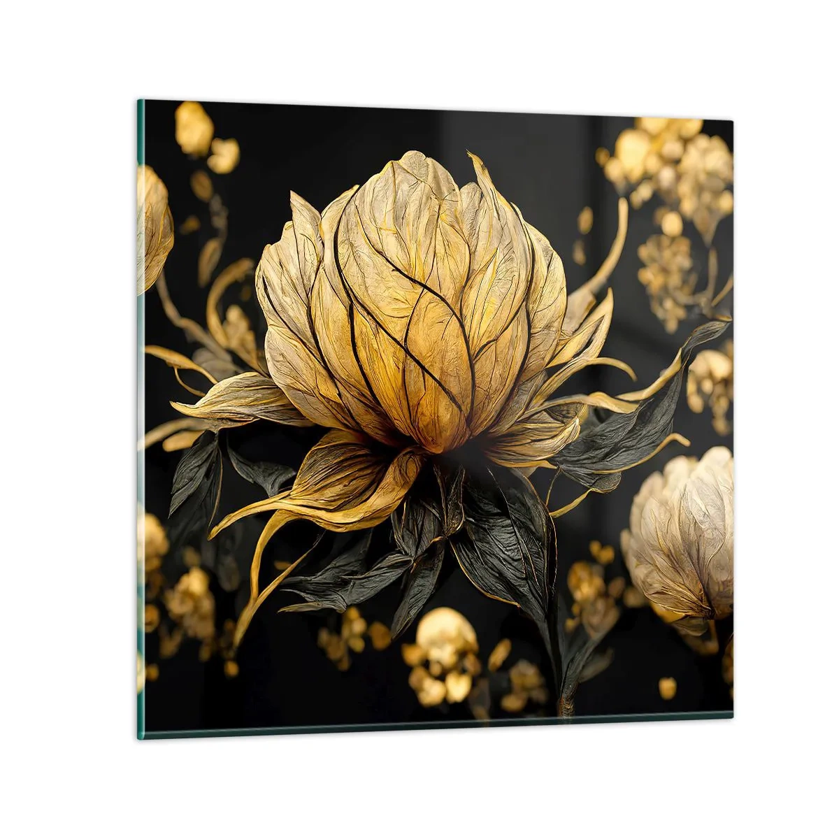 Cuadro sobre vidrio - Impresiones sobre Vidrio - Sutil fragilidad - 50x50 cm