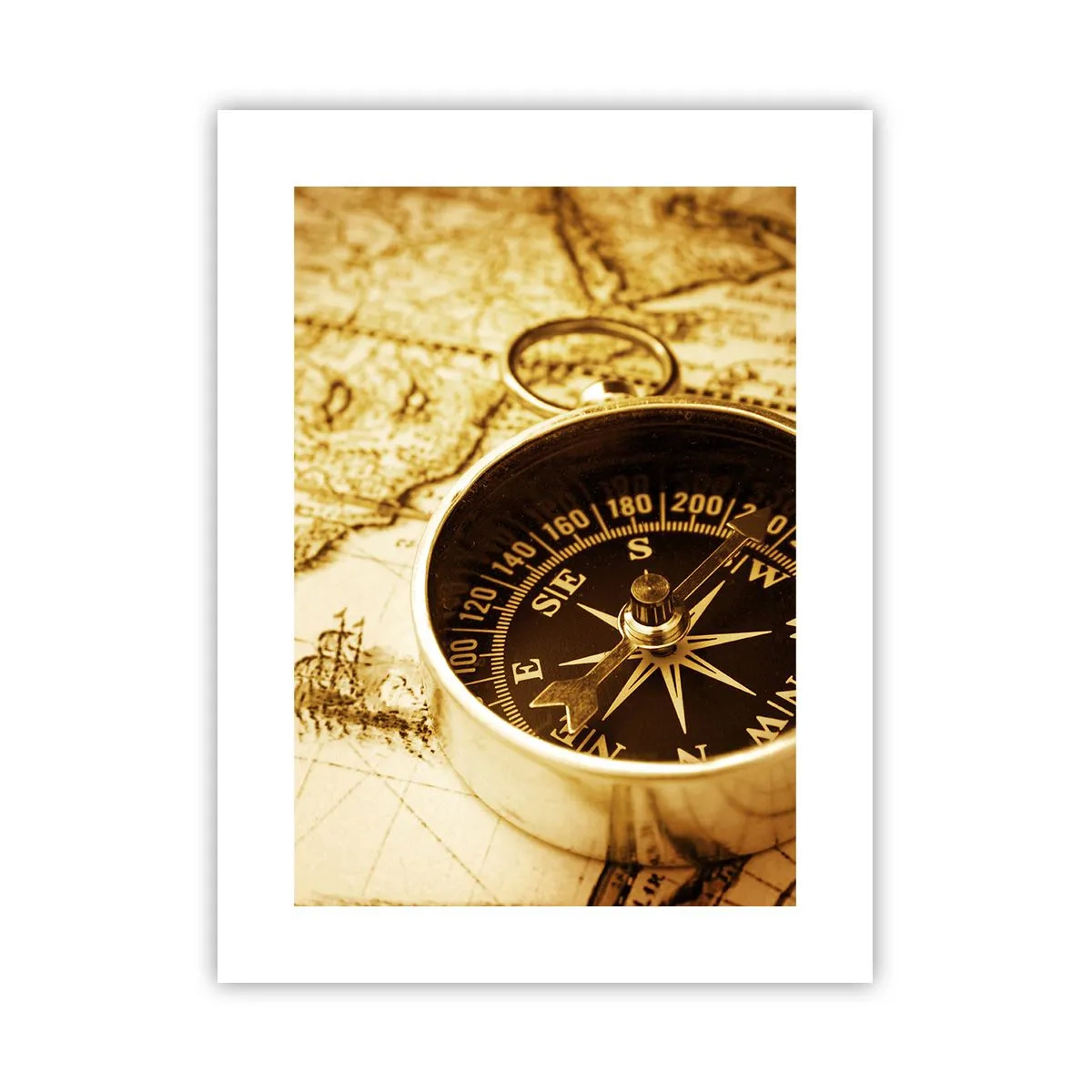 Póster - ¿Este u Oeste? - 30x40 cm