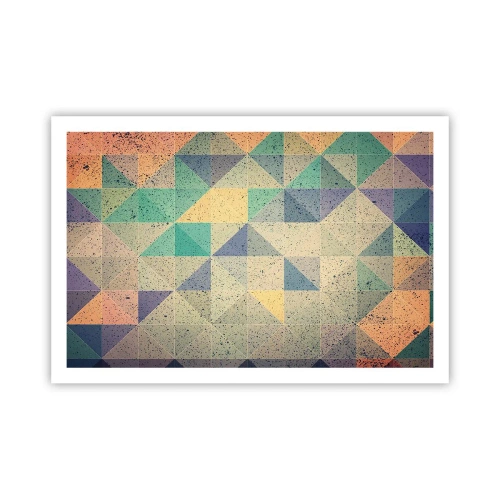 Póster - República de los triángulos - 91x61 cm