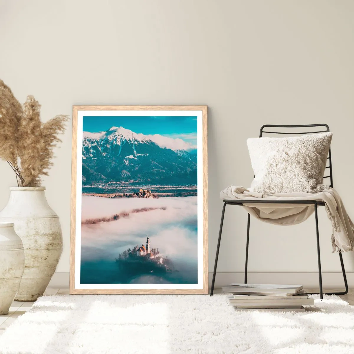 Póster en marco roble claro - El comienzo de un cuento de hadas - 61x91 cm